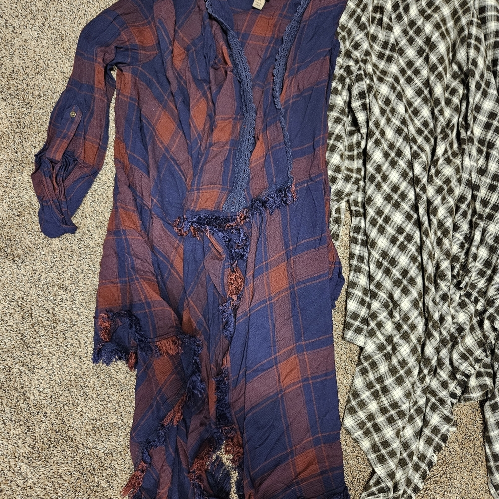 All Ladies Medium Lot: 3 Knox Rose cardigans/shrugs, 1 kimono. Comfy! - Picture 2 of 5